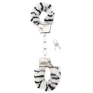 menottes furry zebre