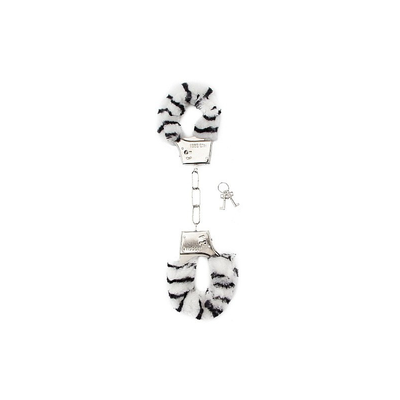 menottes furry zebre
