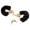 menottes gold furry noires