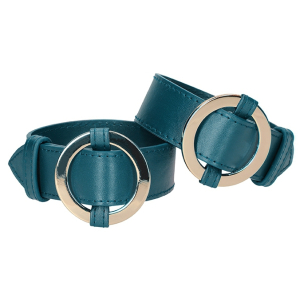 menottes halo cuff bleues