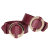 menottes halo cuff rouges