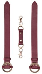 menottes halo cuff rouges 2