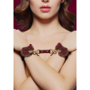 menottes halo cuff rouges 4