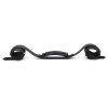 menottes noires avec une poignee 2