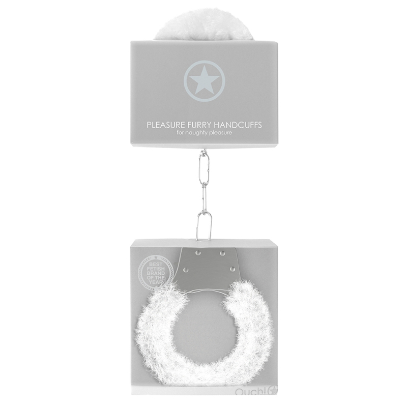 menottes pleasure furry blanches 1