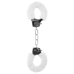 menottes pleasure furry blanches