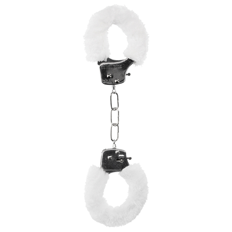 menottes pleasure furry blanches