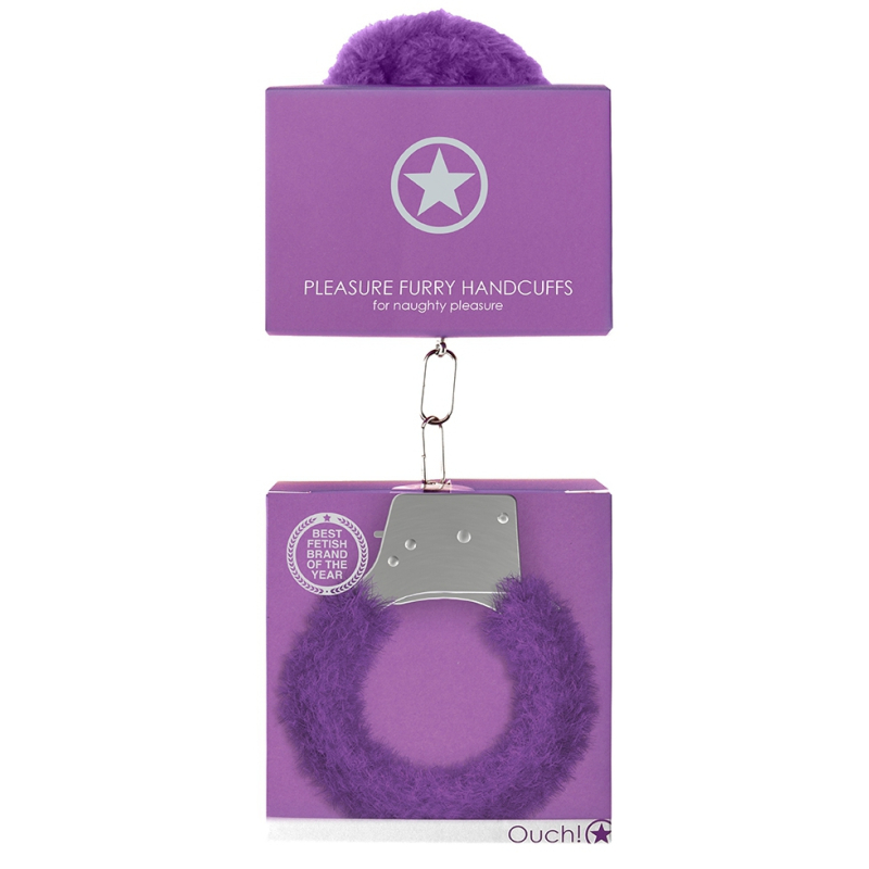menottes pleasure furry violet 1