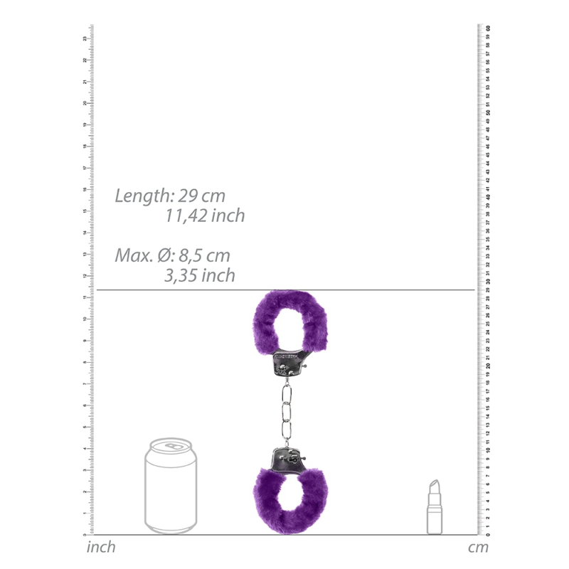 menottes pleasure furry violet 2
