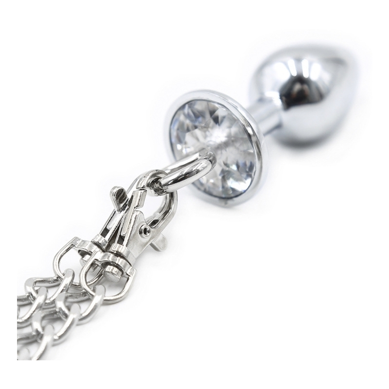 menottes plug en metal 6 x 27cm 3