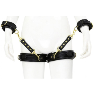 menottes poignets cuisses simili