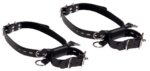 menottes pour cuisses kneeling cuffs noires 3