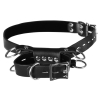 menottes pour cuisses kneeling cuffs noires 4
