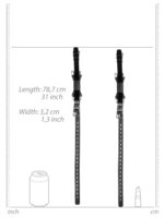 menottes pour cuisses kneeling cuffs noires 9