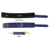 menottes simili pin lock bleu 1
