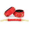 menottes simili pin lock rouge