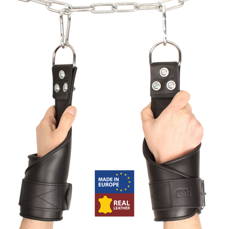 menottes suspension en cuir mainspieds 19