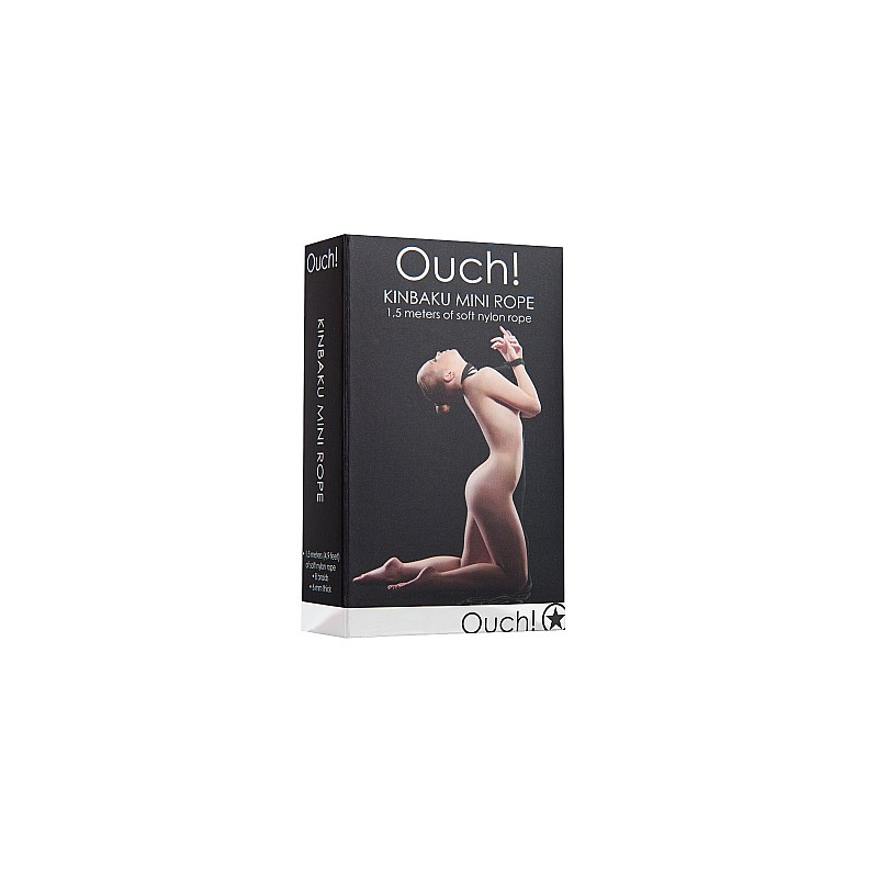 mini corde kinbaku 15m noire 1