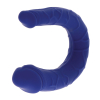 mini double gode u shape 11 x 31cm bleu 1