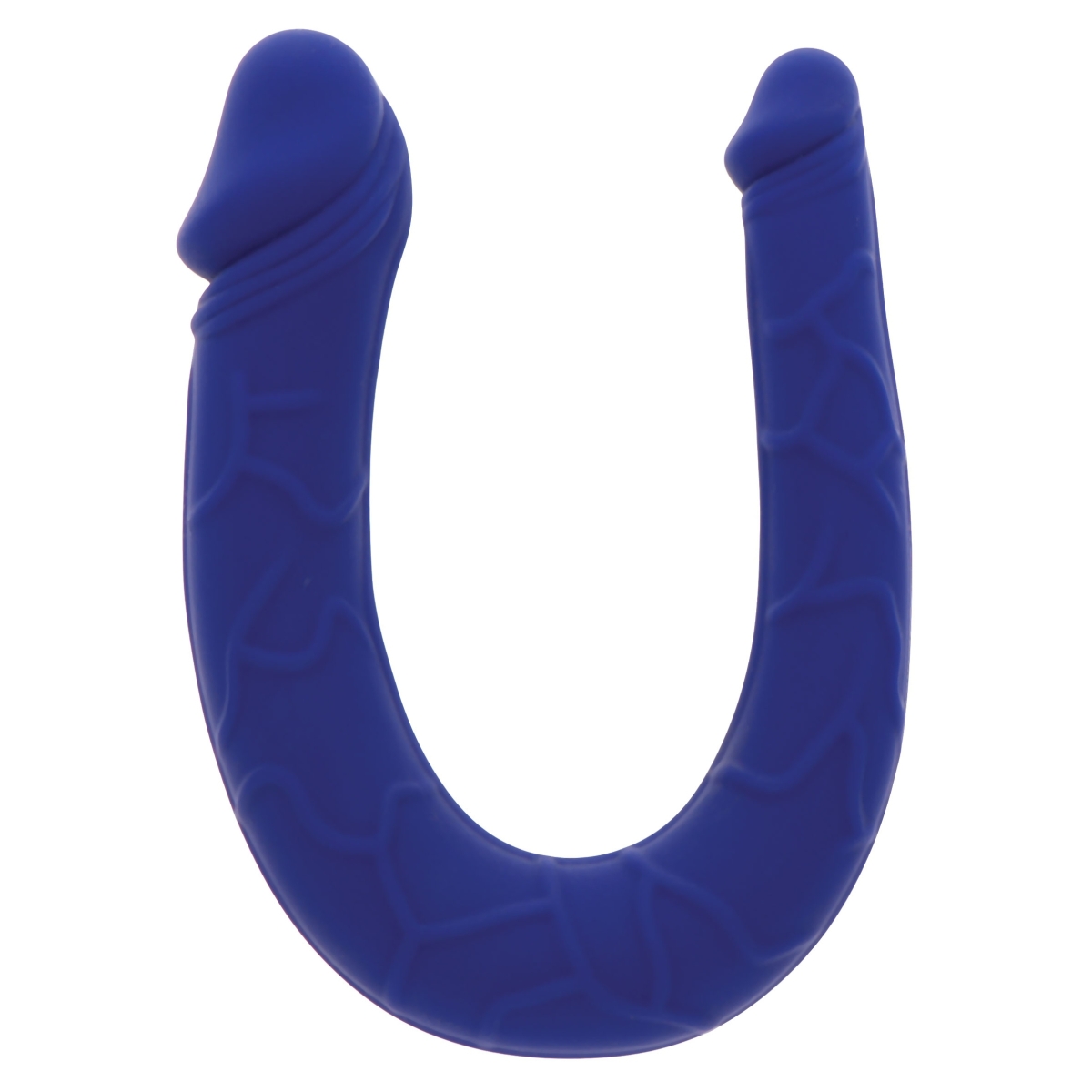 mini double gode u shape 11 x 31cm bleu