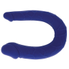 mini double gode u shape 11 x 31cm bleu 6