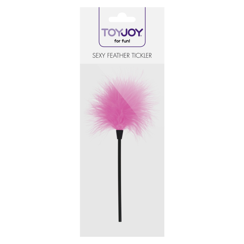 mini plumeau sexy feather 22cm rose 1 scaled
