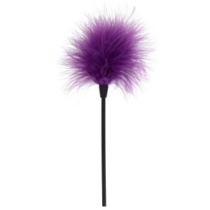 mini plumeau sexy feather 22cm violet scaled