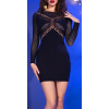 mini robe crucia noire