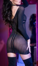 mini robe sexy alia noire 1