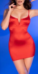 mini robe vestalia rouge