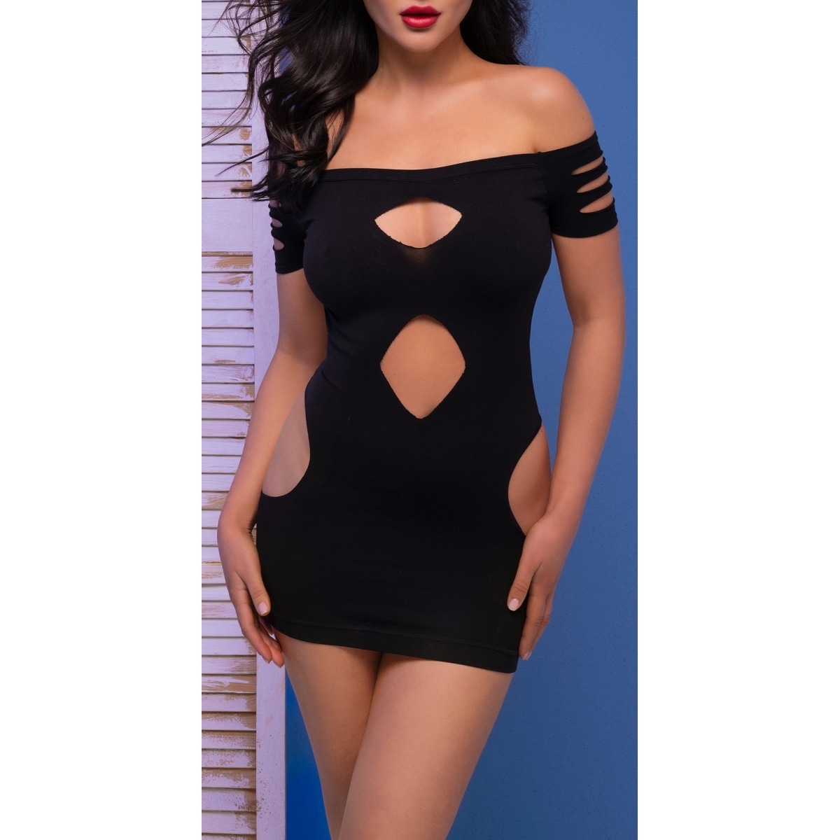 mini robe ylgenia noire