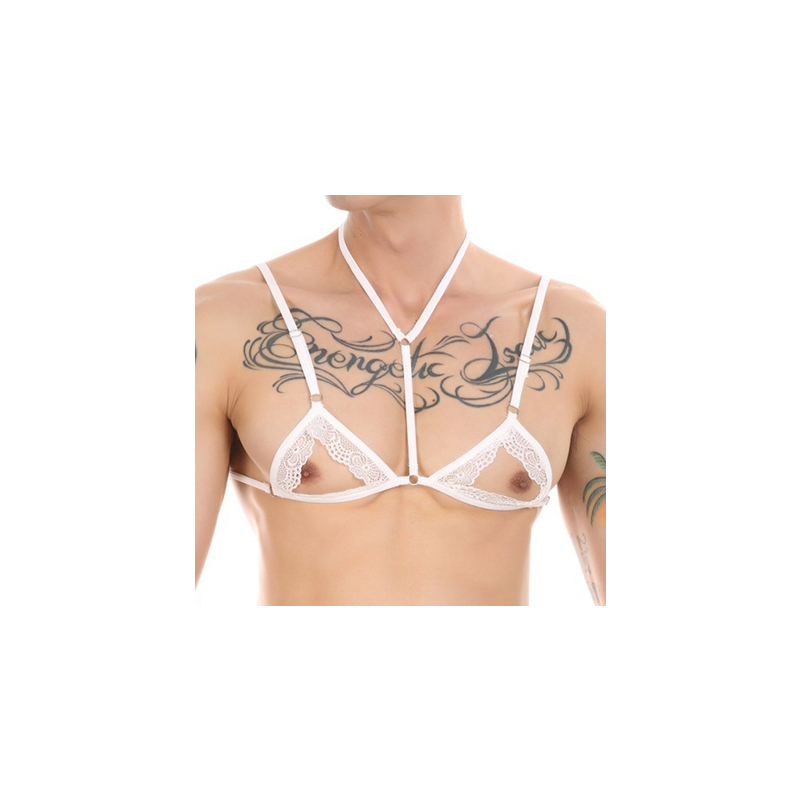 mini soutien gorge watch tetons blanc