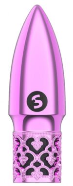 mini stimulateur de clitoris glitter 7cm rose