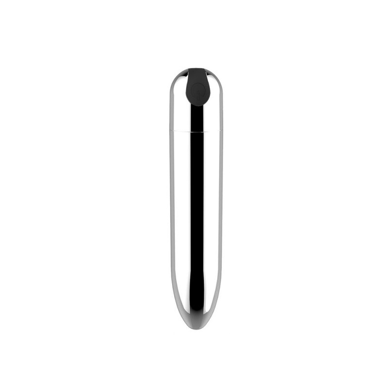 mini vibro bull silver 9 x 2cm argente 1