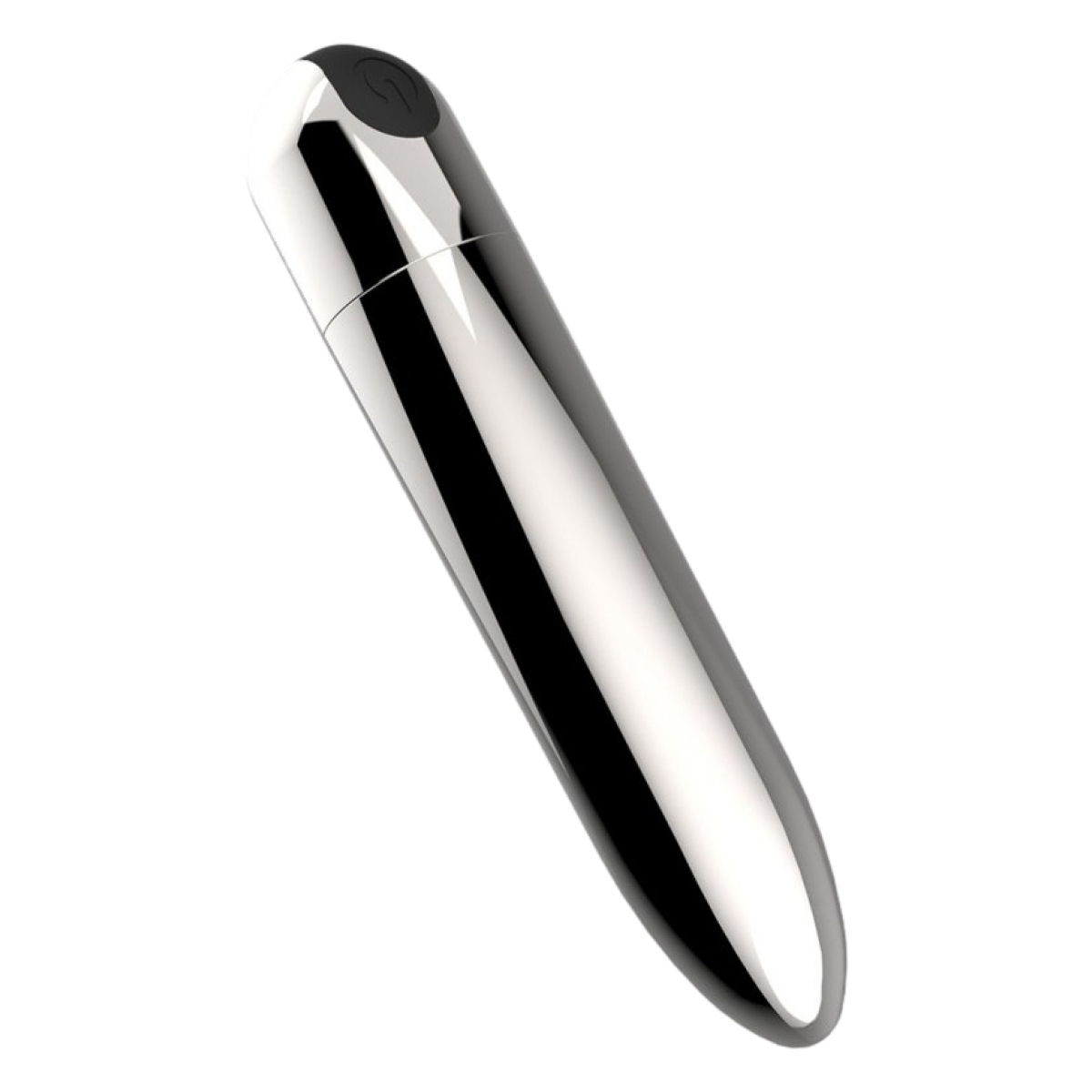 mini vibro bull silver 9 x 2cm argente