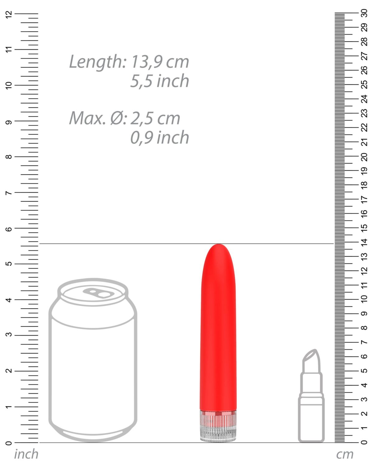 mini vibro eleni 14cm rouge 4 scaled