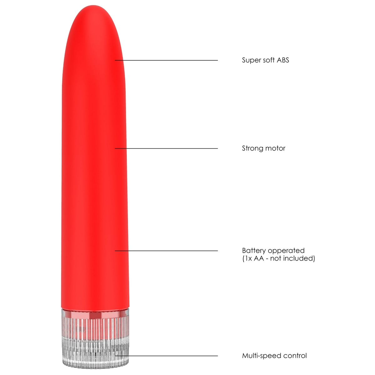 mini vibro eleni 14cm rouge 5 scaled