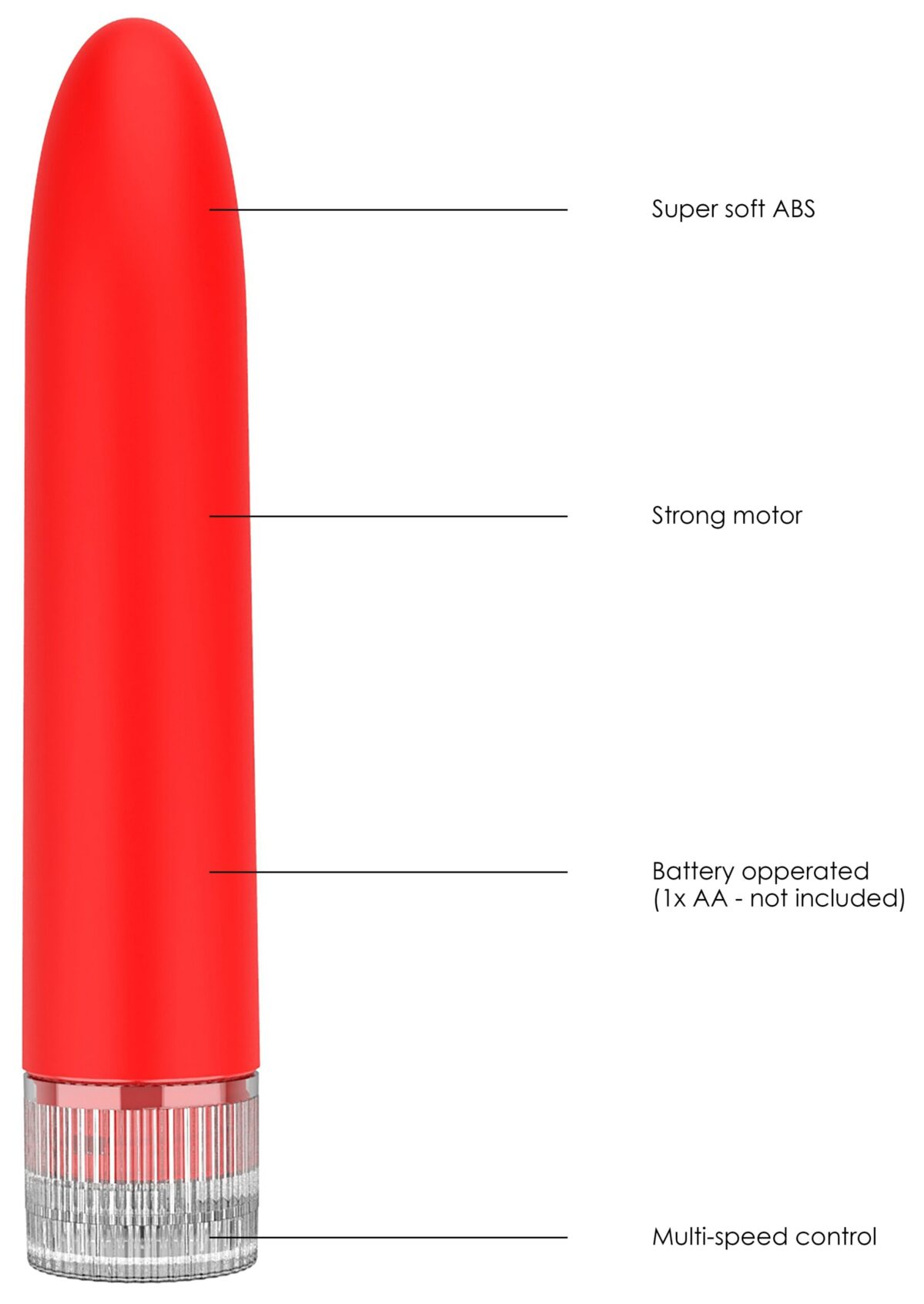 mini vibro eleni 14cm rouge 5 scaled
