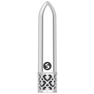 mini vibro glitz 87cm argente