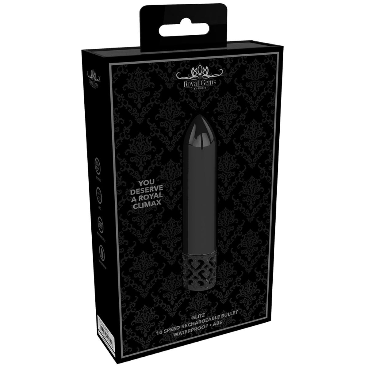 mini vibro glitz 87cm noir 1