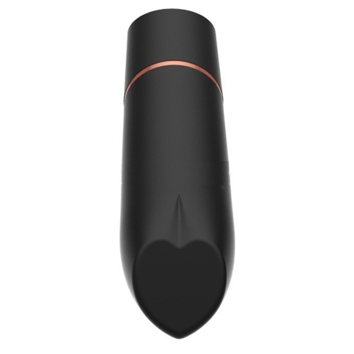mini vibro heart lipstick 9cm noir 4