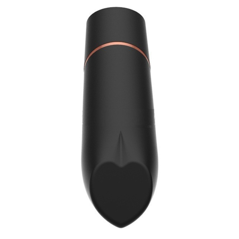 mini vibro heart lipstick 9cm noir 4