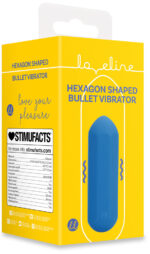 mini vibro jet hexa 6 x 23cm bleu 1