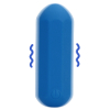 mini vibro jet hexa 6 x 23cm bleu