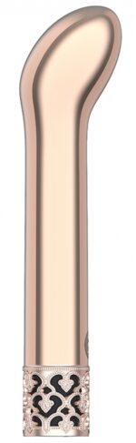 mini vibro jewel royal 12cm rose dore