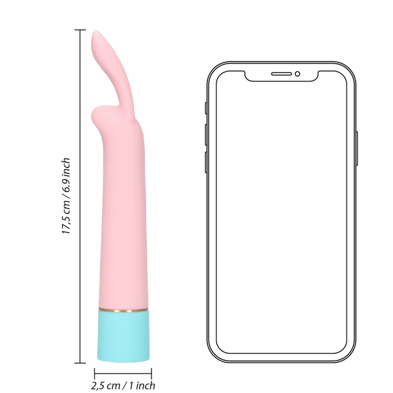 mini vibro little rabbit 13 x 25cm 8