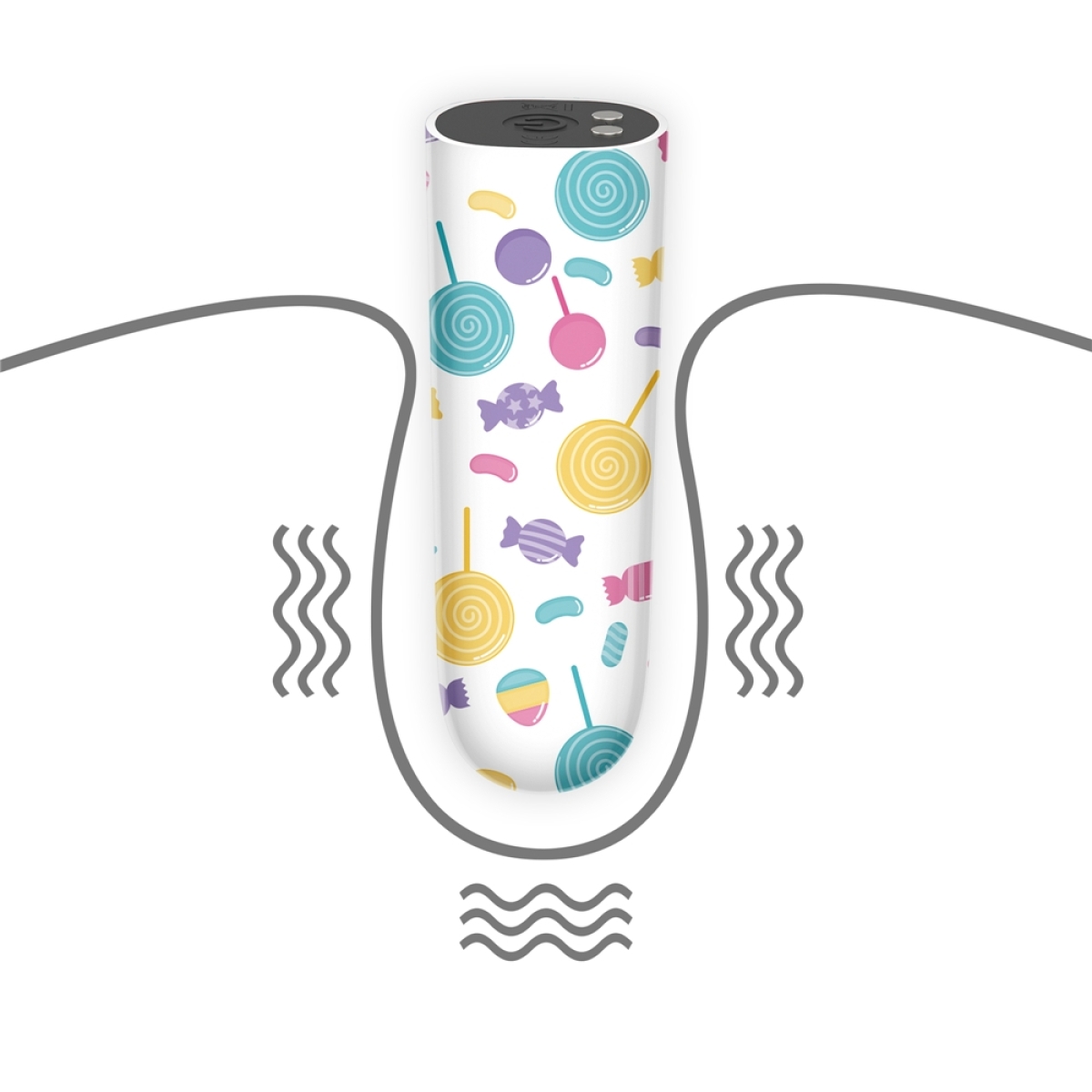 mini vibro lollipop lovetoy 10 vibrations 5