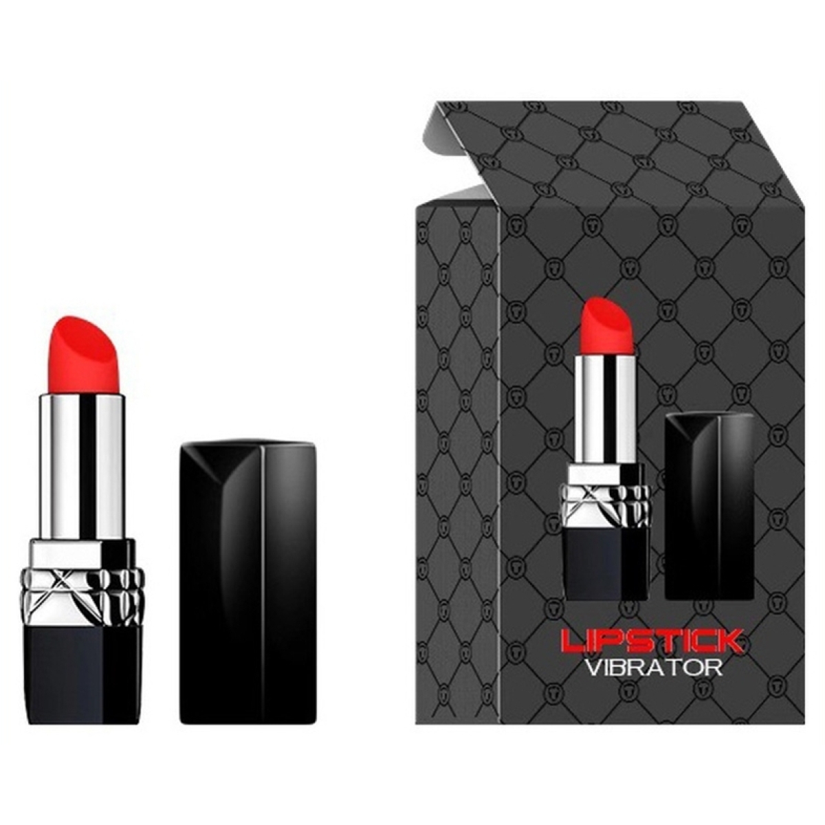 mini vibro red passion 73 x 22cm silver 2