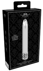 mini vibro shiny 11cm argente 1