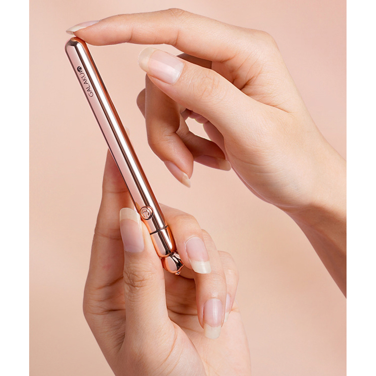 mini vibro stylie pen 8 x 1 cm rose 1